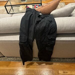 Abercrombie Black Cargo Pants